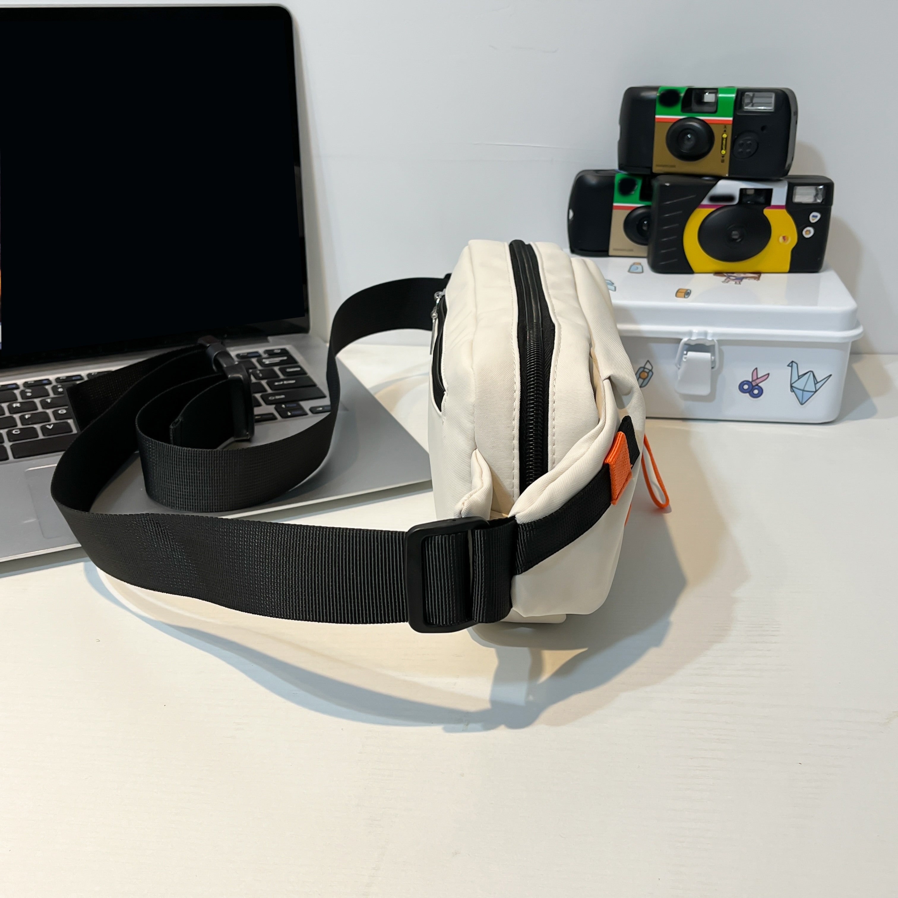 Fashionable Men'S Casual Sports Chest Bag, Crossbody Bag- Large-Capacity Street Student Single-Shoulder Bag, Small Backpack Both Men And Women, Chest Bag, Crossbody Bag