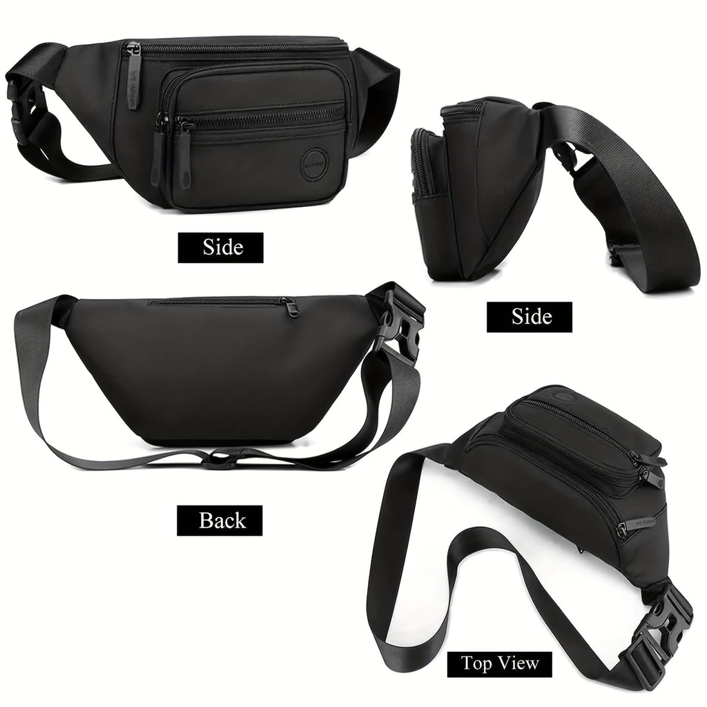Multifunctional Waist Pack Lightweight Multifunctional Outdoor Waist Pack | Men's Crossbody Bag Chest Bag Belt Bag | Casual Cell Phone Bag Wallet Cycling Bag