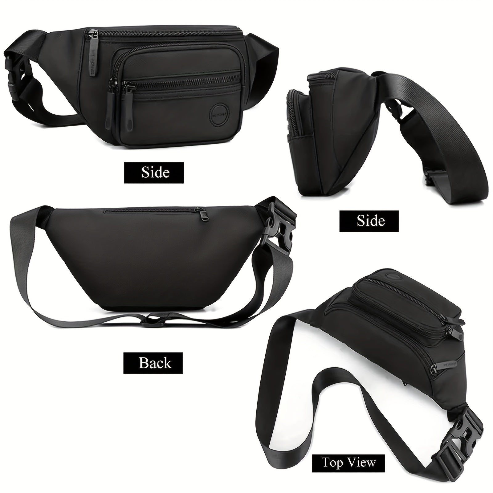 Multifunctional Waist Pack Lightweight Multifunctional Outdoor Waist Pack | Men's Crossbody Bag Chest Bag Belt Bag | Casual Cell Phone Bag Wallet Cycling Bag