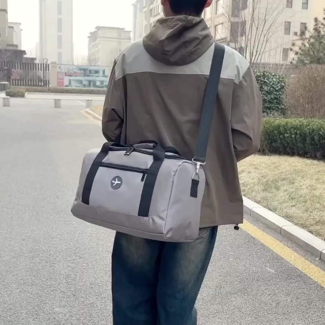 Large Capacity Airplane Suitable for Travel Suitcase - Heavy-Duty Nylon Folding Luggage| Airplane for Carry- & Checked Baggage