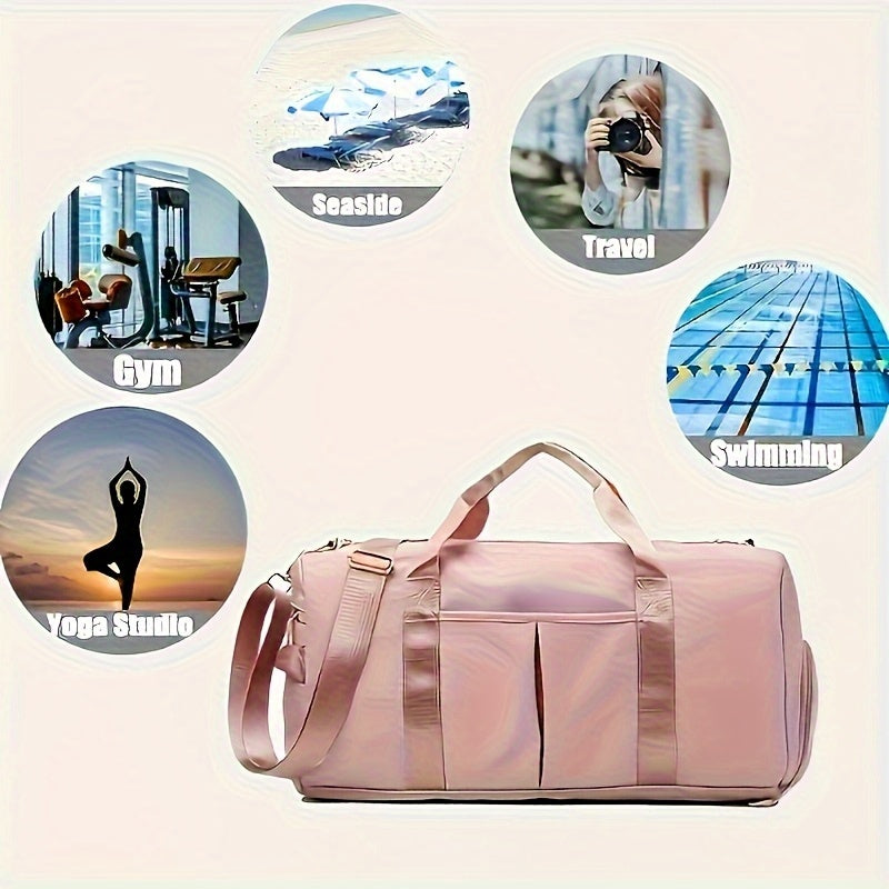 Fashion Travel Bag, Convenient Fitness Sports Bag, Outdoor Camping Suitcase, Short Business Trip Outdoor Handbag
