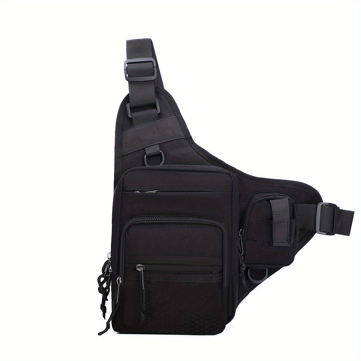 Men's Chest Bag - Fashionable Multi-Compartment Large Capacity Outdoor Commuter Tactical Chest Bag