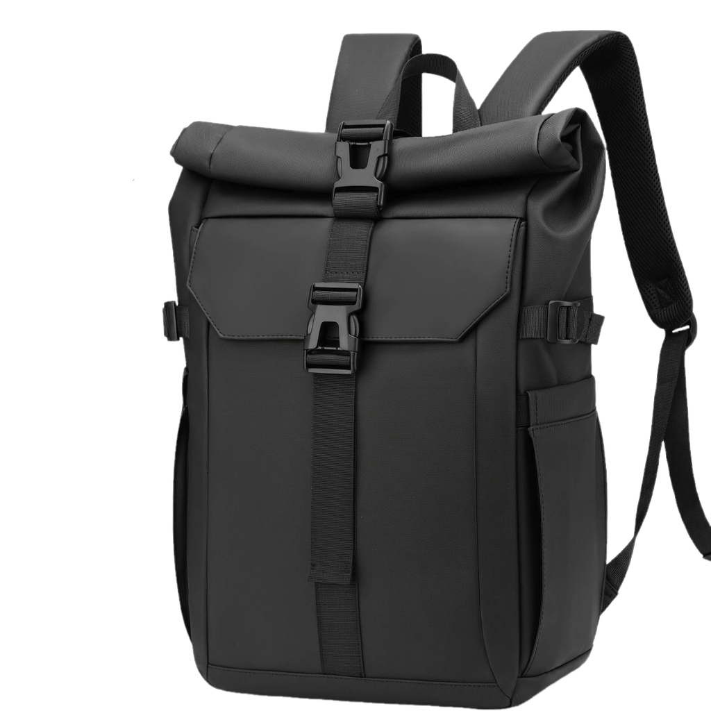 Cross-Border New Backpack Men'S Trend Travel Folding Roll Function Cycling Wind Backpack Outdoor Leisure Backpack