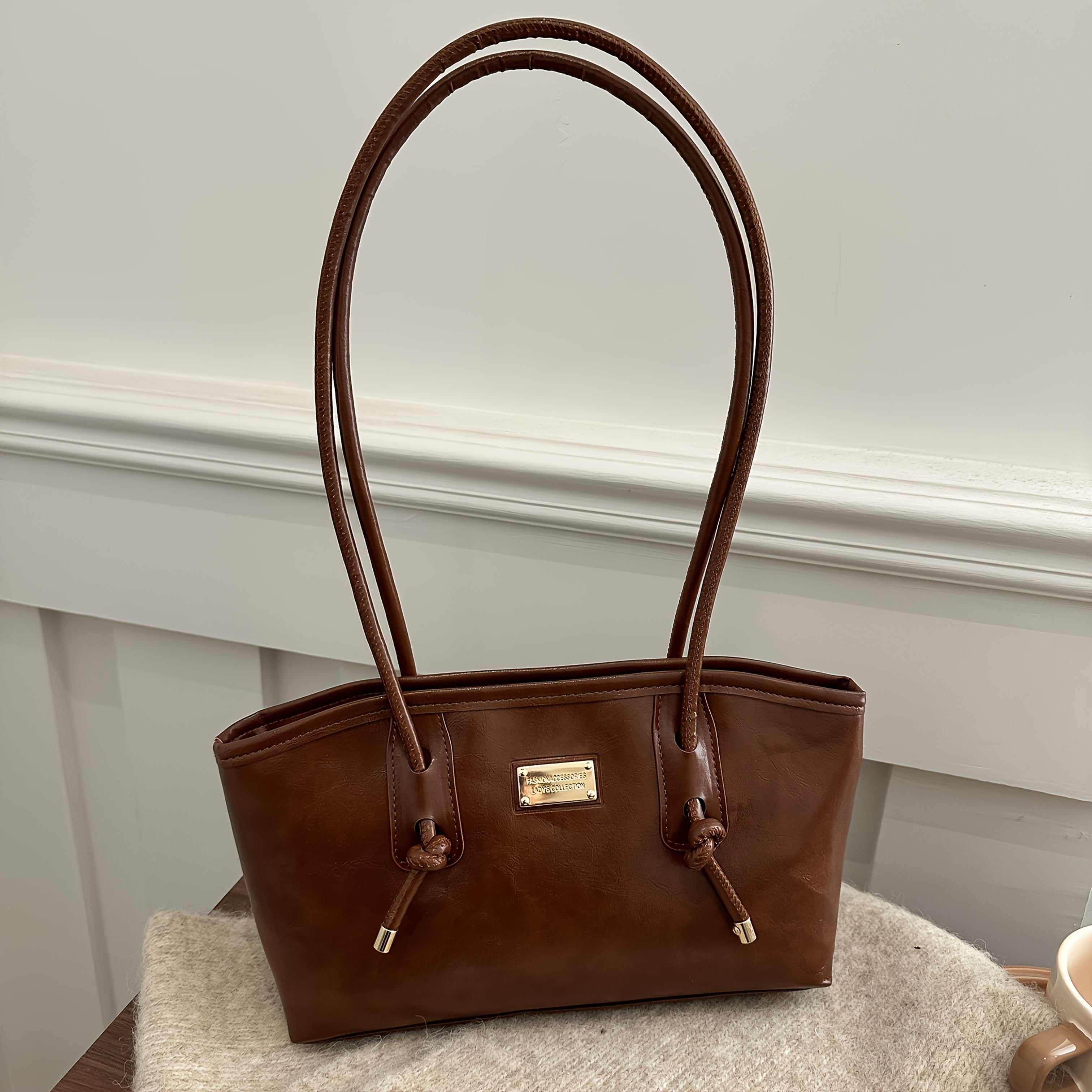 Women'S Fashionable Retro Casual Versatile Shoulder Bag | Easy, Comfortable, Elegant, Zipper Closed, Lightweight, Strong and Durable