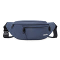 1pc Large-Capacity Lightweight Belt Bag with Multi-Layer Compartments & Adjustable Strap - Hands-Free Messenger Bag